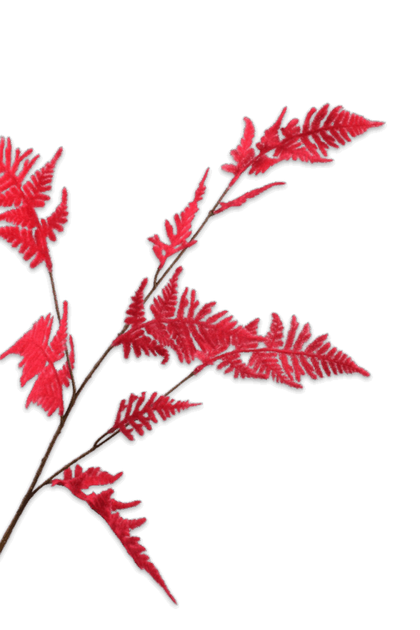 Asparagus tak roze 95 cm Silk-ka