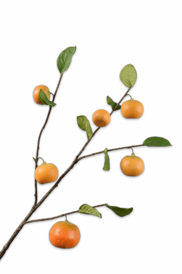 Sinaasappel tak oranje 101 cm kunst sinaasappeltak Silk-ka