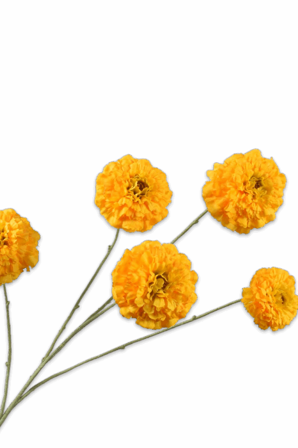 Afrikaantje Tagetes geel 91 cm Silk-ka