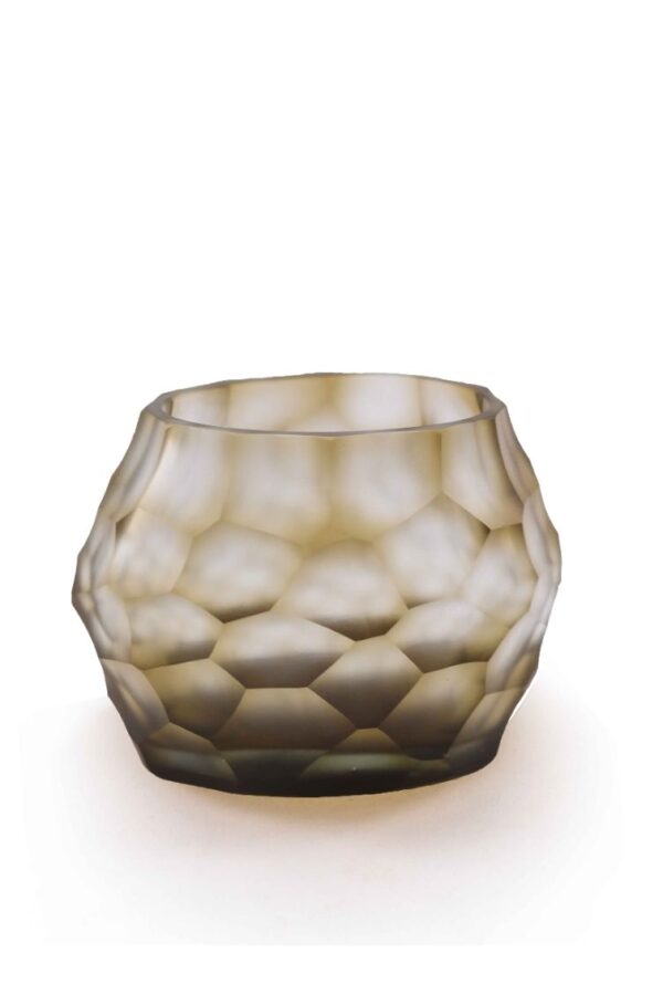 Waxinelicht Amazez smoked brown