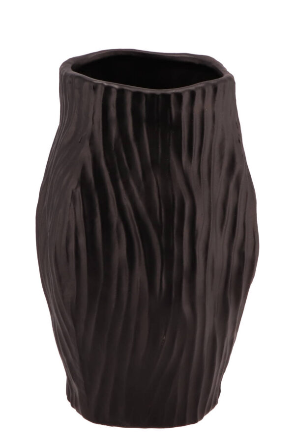 Multan vaas zwart - H24,5