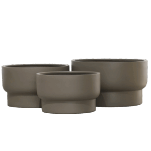 Nyla bloempot taupe S - H32