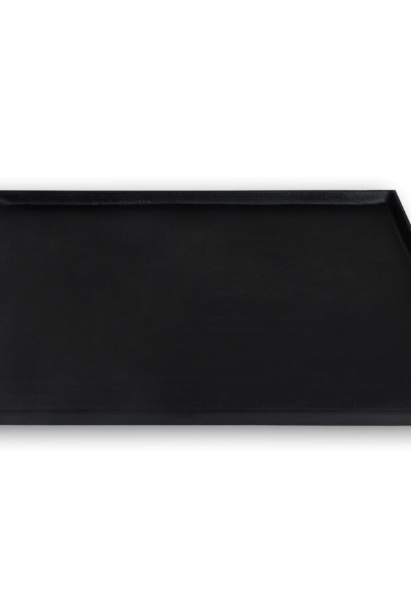 Dienblad zwart vierkant - 60x60 cm
