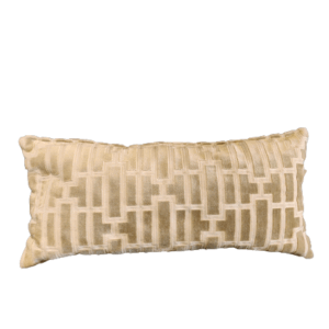 Kussen print goud - 60x28 cm