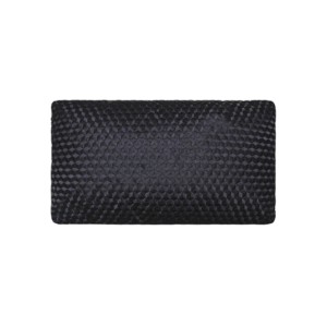 Kussen zwart geometrisch print 60x35 cm