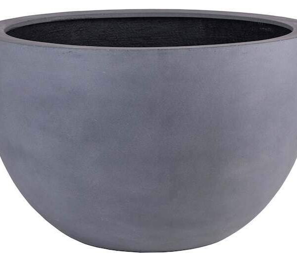 Bloempot schaal Louise mat grijs doorsnede 60 cm VTW