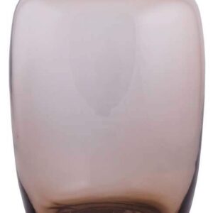 Glazen vaas smoked brown L – H45