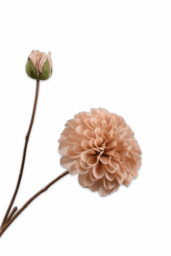 Dahlia tak beige 60 cm Silk-ka