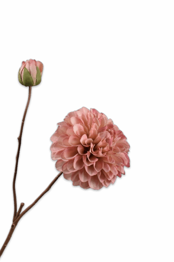 Dahlia tak roze 60 cm Silk-ka