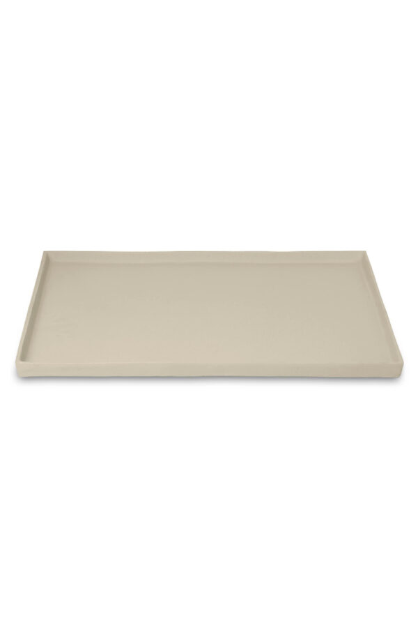 Dienblad beige vierkant 60x60 cm