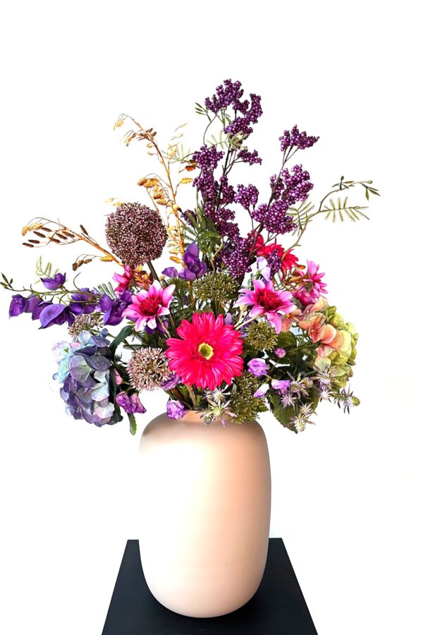Kunstbloemen plukboeket Eva