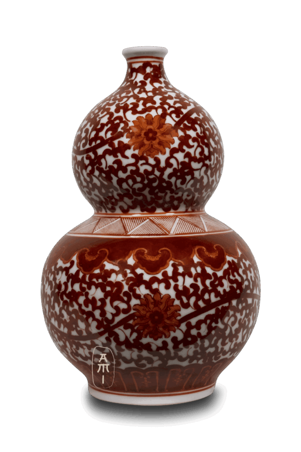 rose flower vaas -H35