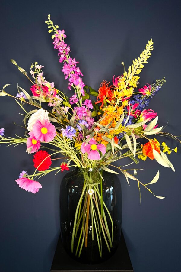 Groot zijden veldboeket Juul