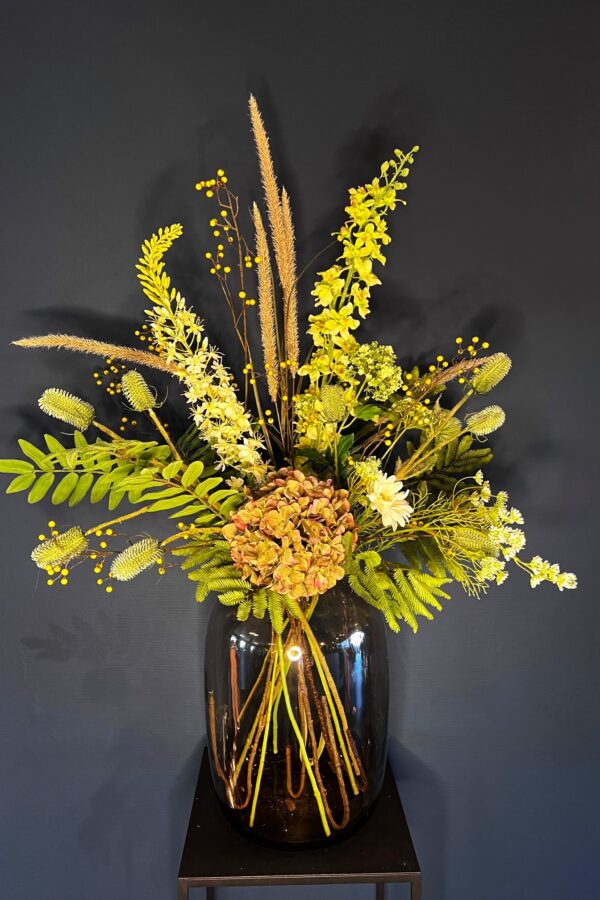 Kunstbloemen plukboeket Sara