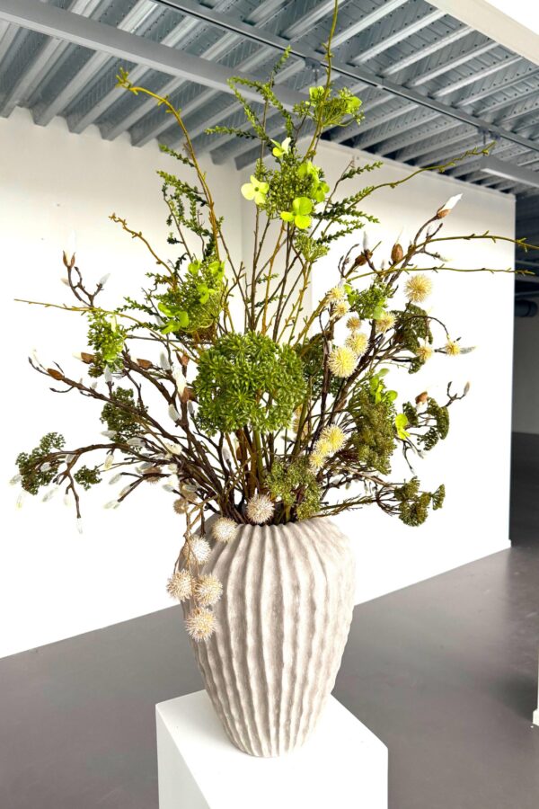 Groot zijdenbloemen boeket Indy