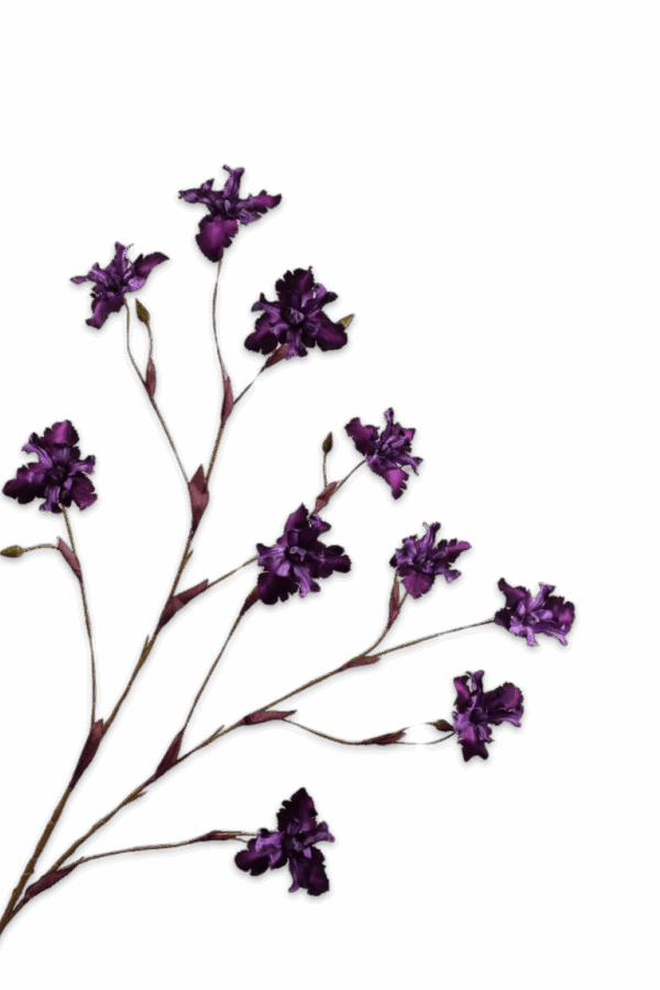 Iris tak paars 125 cm Silk-ka