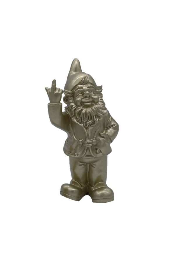 Gouden kabouter middelvinger 19 cm