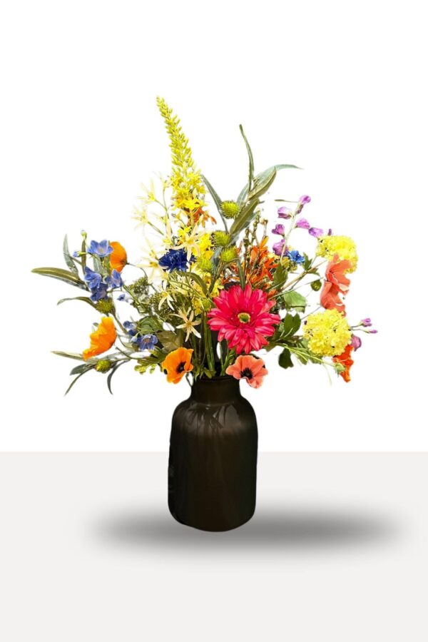Zijdenbloemen boeket Ann