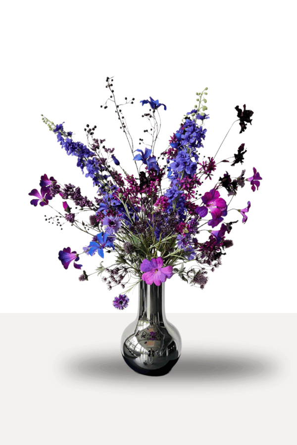 Zijdebloemen boeket Guusje groot