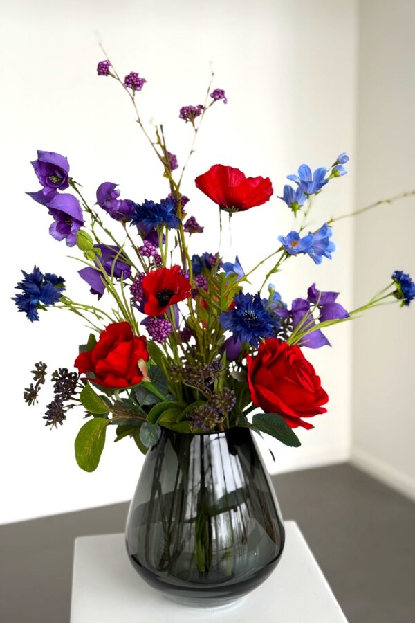 Kunstbloemen boeketje Ivy