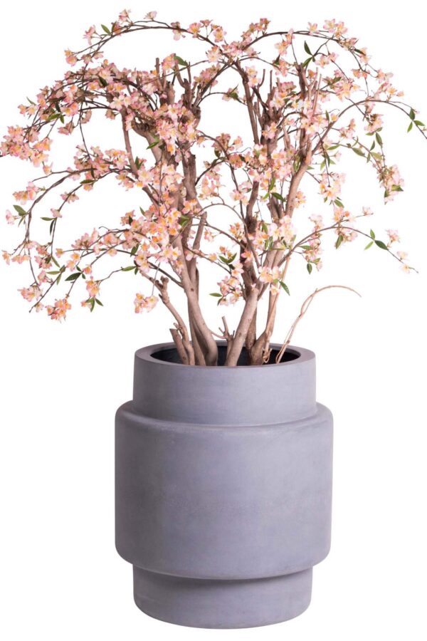 Bloempot Byland hoogte 50 cm mat grijs VTW