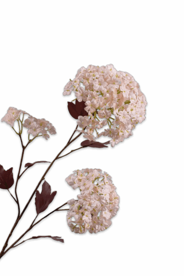 Sneeuwbal tak perzik 69 cm Silk-ka