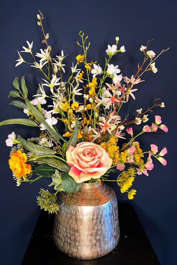 Zijde boeketje Doris