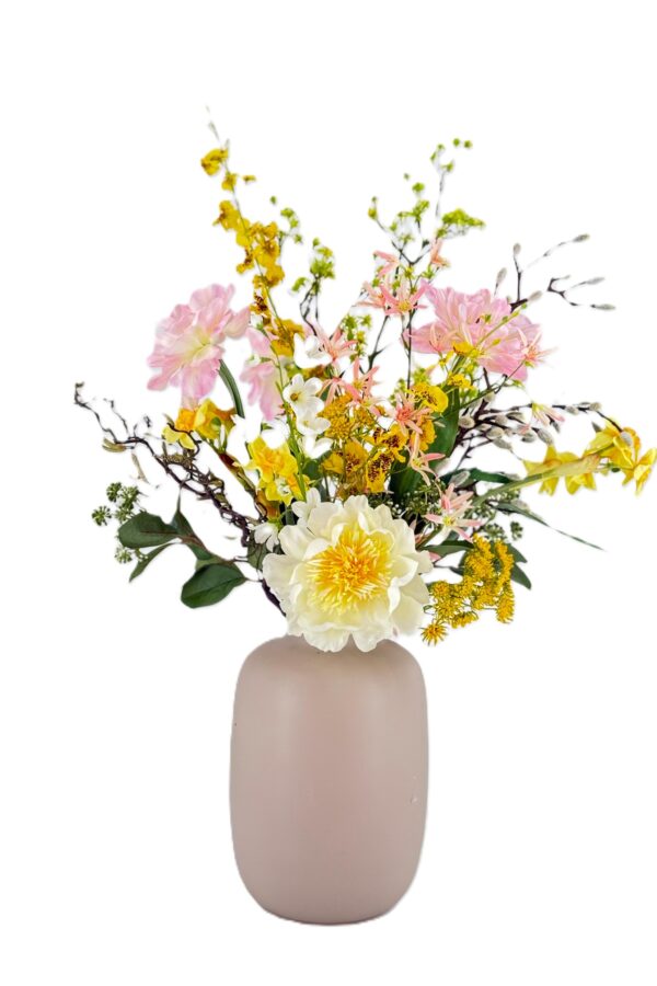 Zijdenbloemen boeket Nienke