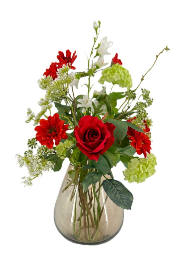 Zijdebloemen boeketje Keet