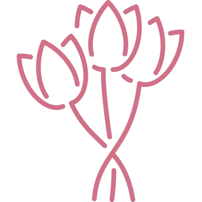 Zijden bloemen