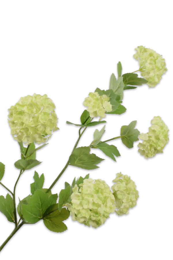 Sneeuwbal viburnum licht groen 78 cm Silk-ka