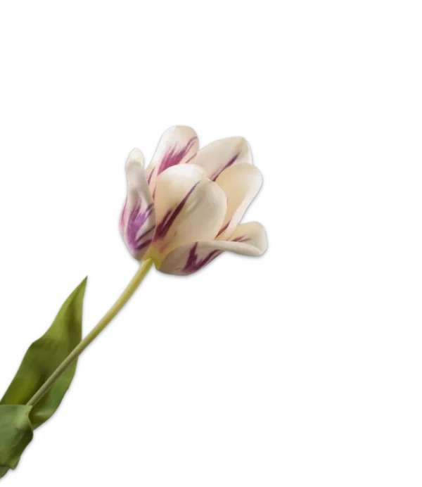 Licht paarse tulp - Silk-ka Real Touch - H71 cm