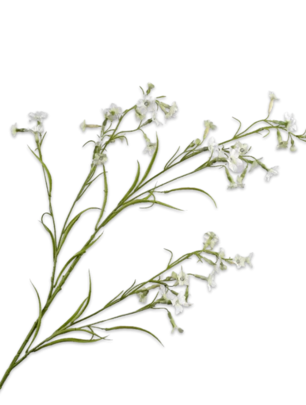 nicotiana kunstbloem wit