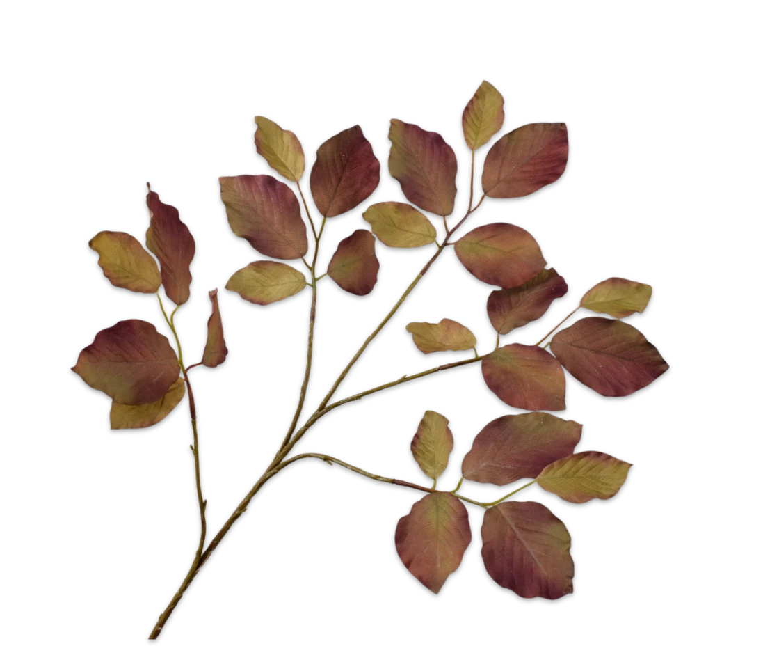 Bladtak bruin groen Silk-ka - H78 cm