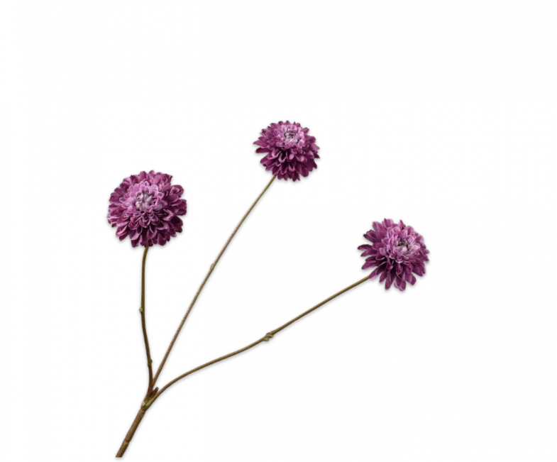 Dahlia tak paars Silk-ka - H65 cm