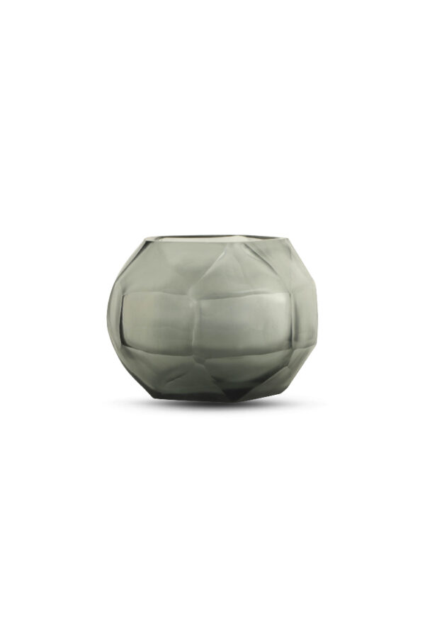 Waxinelicht Perlite smoked grey
