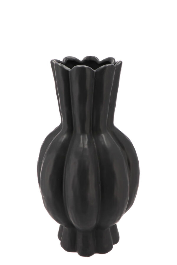 Garlic vaas zwart H30