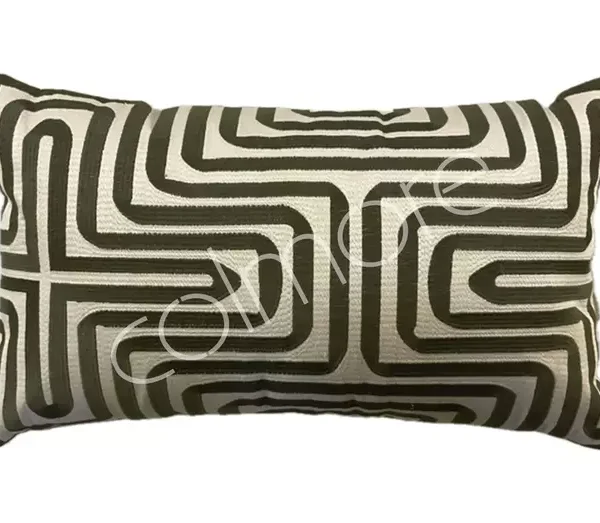 Kussen Nalani beige brons 60x35 cm