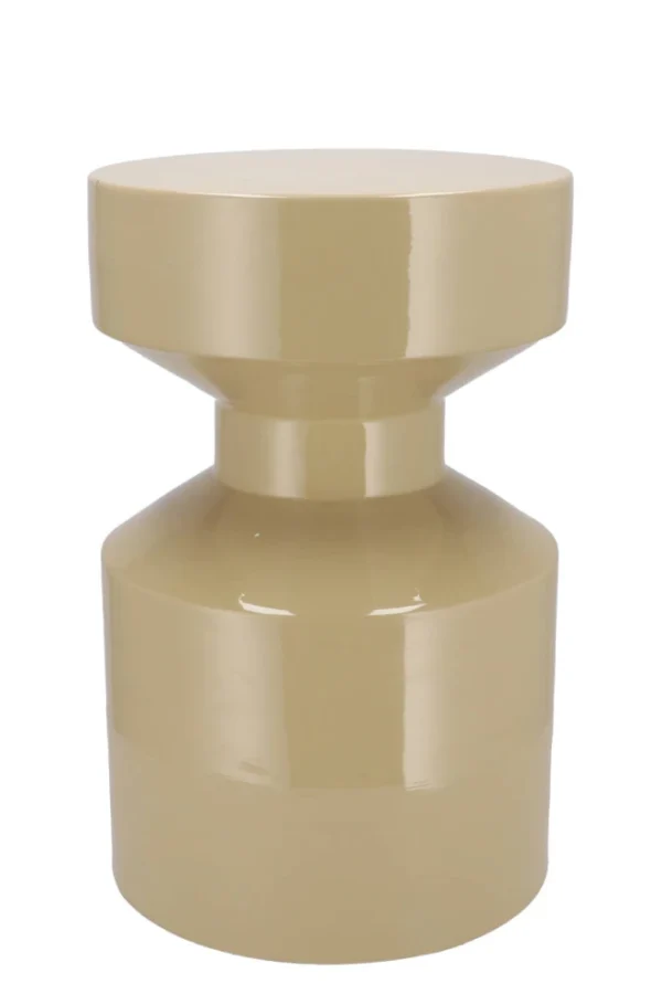 Bijzettafel Sefora beige - H38 cm