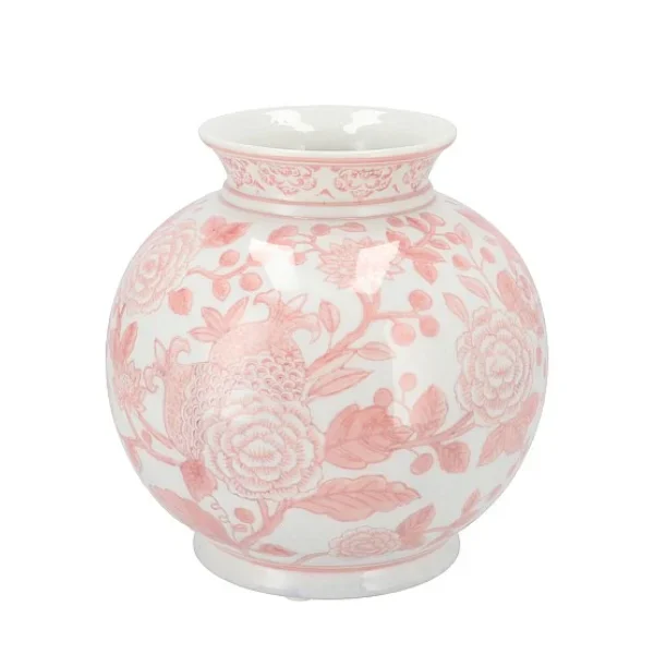 roze vaasje