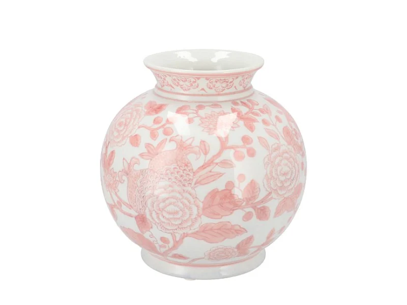 roze vaasje