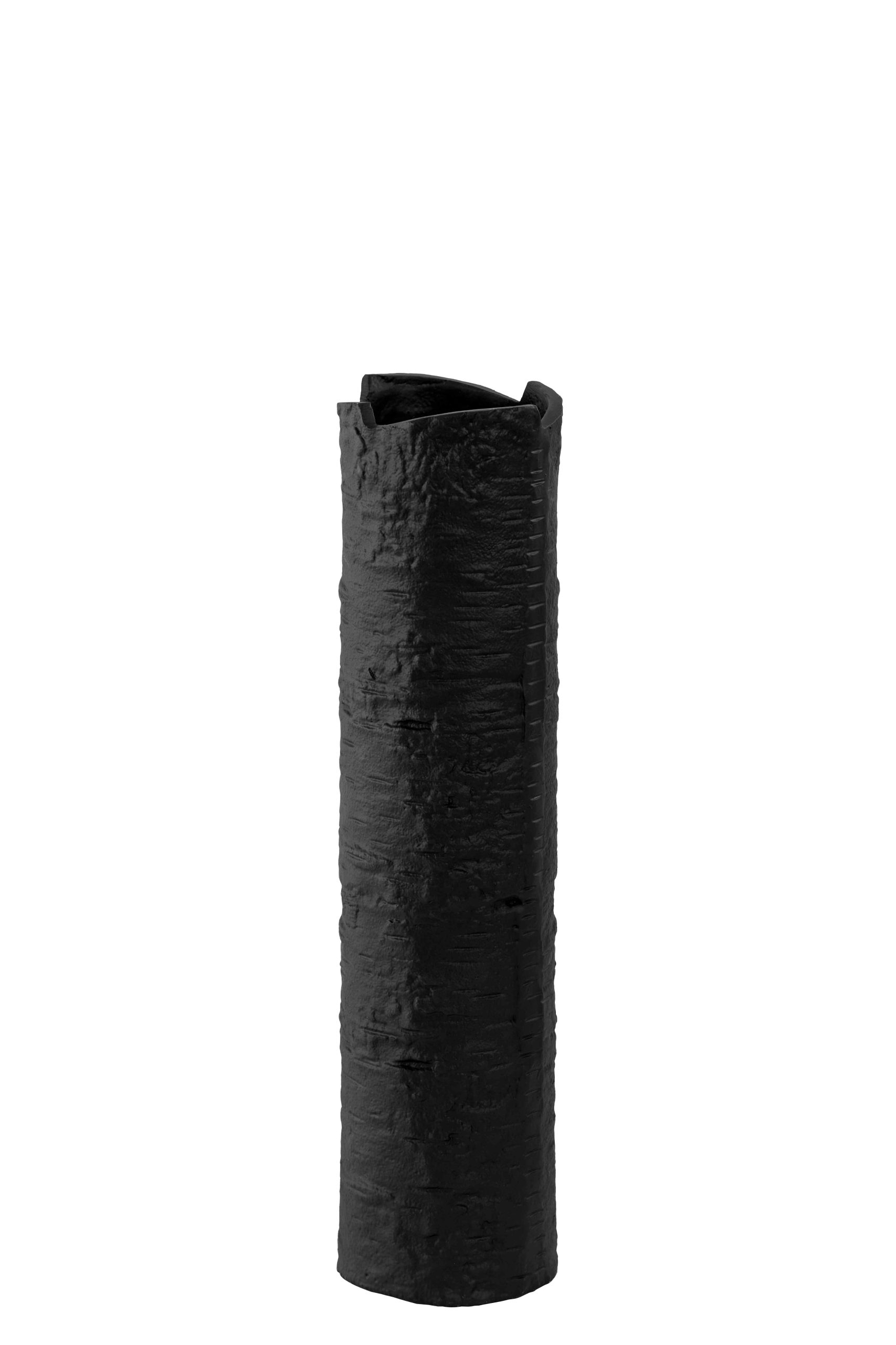 Light & Living vaas tree mat zwart small