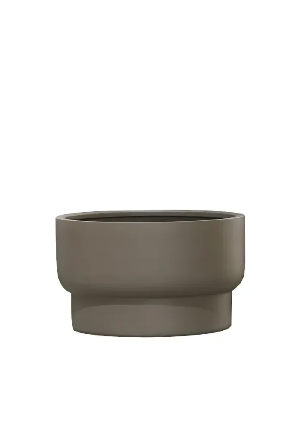 Nyla bloempot taupe S - H32