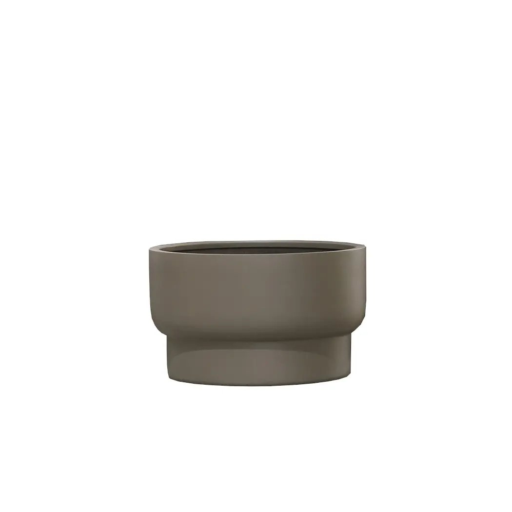 Nyla bloempot taupe S - H32