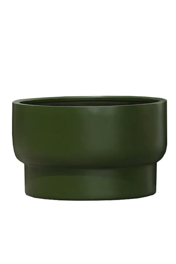 Nyla bloempot groen M - H36 cm