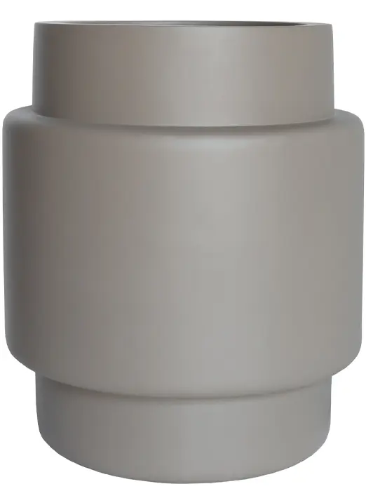 Bloempot Byland taupe VTW - H70 cm