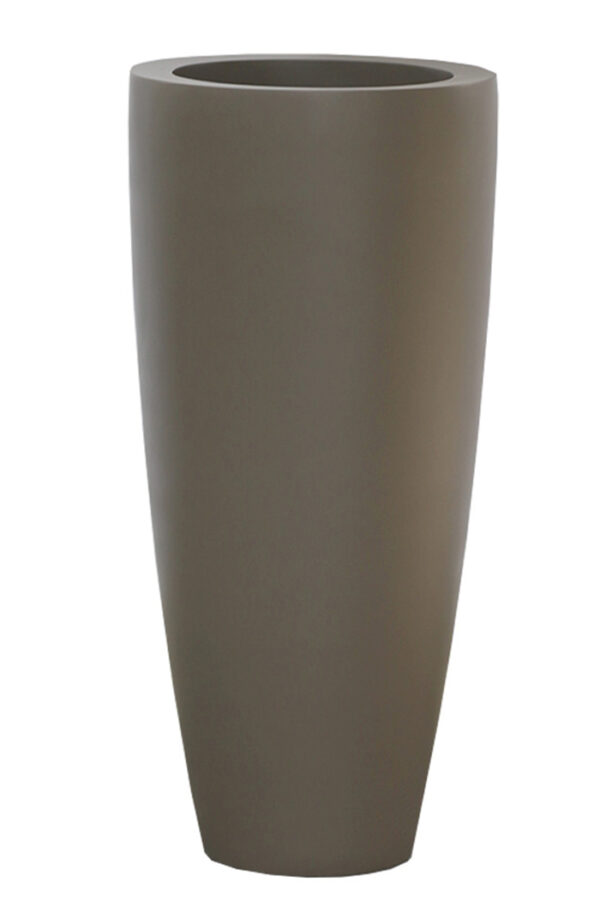 bloempot taupe