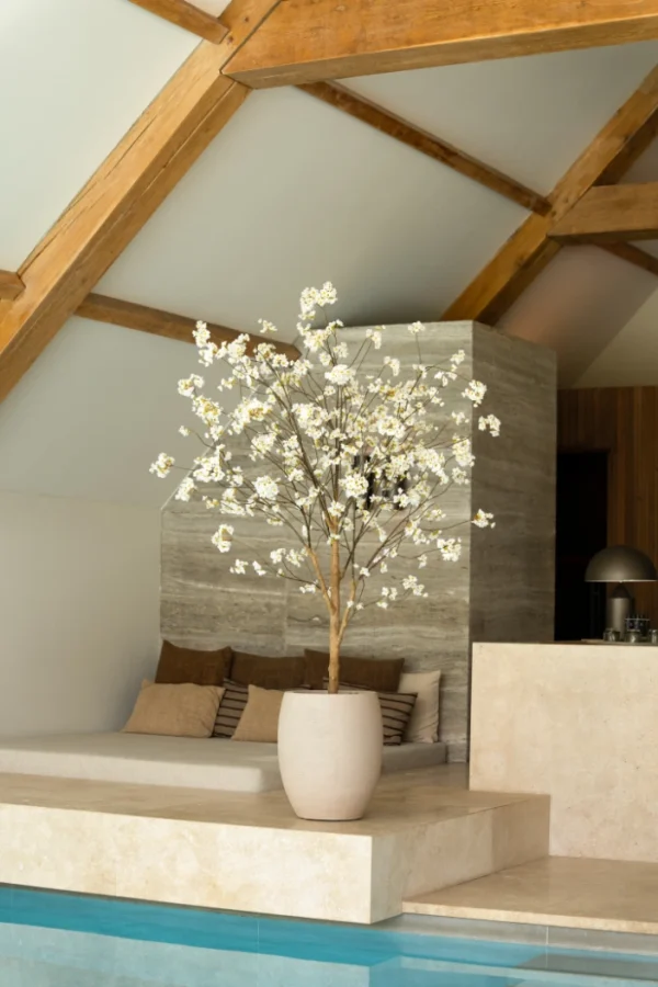 bloesem boom creme wit