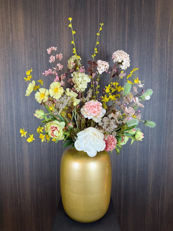 zijdebloemen boeket