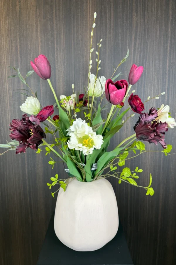 silk-ka tulpen boeket